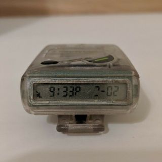 Vintage Motorola USAMOBILE Pager Clear/Translucent 454.  5500mhz 5