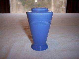 Vintage Homer Laughlin Harlequin Mauve Blue Salt Or Pepper Shaker - 3 1/4 "