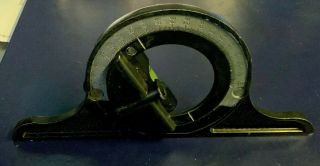 Vintage Protractor Angle Finder With Level - Level And Rotating Angle Good