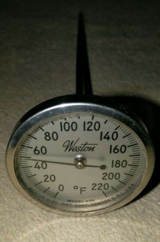 Weston Model 226 Thermometer Vintage
