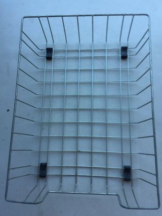 Vintage Wire File Baskets (3) 9” X 14”.