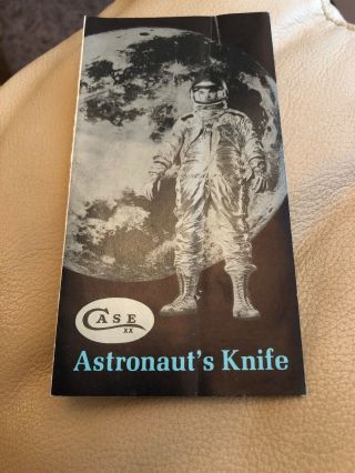 Case Xx Vintage Astronaut’s Knife Paper Brochure.