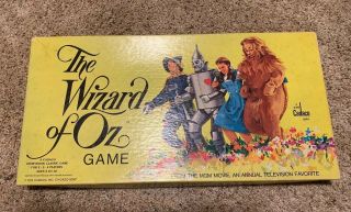 1974 The Wizard Of Oz Board Game By Cadaco - Vintage 406 - Complete.