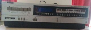 Sanyo Betamax Video Cassette Recorder Vintage 1984 - 1985
