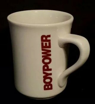 Vintage Boy Scout Logo Eagle Coffee Tea Mug Boypower Cup Syracuse China 3