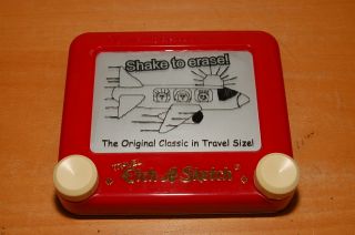 The Ohio Art Company Vintage Red Travel Pocket Classic Etch - A - Sketch