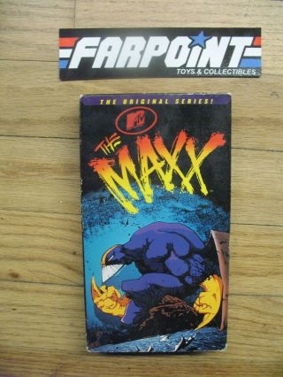 Vintage The Maxx Vhs Cassette Tape Mtv 2 Hour Runtime