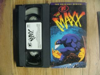 Vintage THE MAXX VHS Cassette Tape MTV 2 Hour Runtime 3