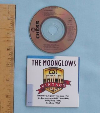 The Moonglows: Vintage Gold Cd3 - Mini Cd 3 Inch Disc - Mca Label - Combined S&h