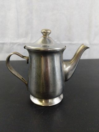 Vintage Oneida 18/8 Stainless Teapot One Serving Small Kitchen Decor Farmhouse