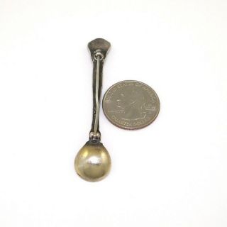 VTG Sterling Silver/925 Gorham Chantilly Pattern 1895 Spoon Flatware Pin LDD12 3