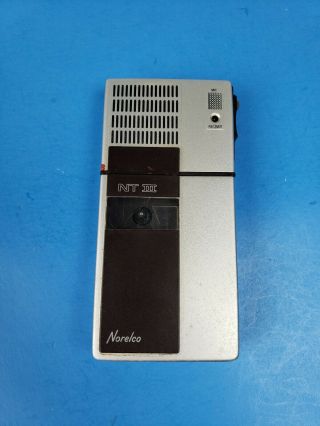 Vintage Norelco Mini Cassette Pocket Recorder Nt Iii Parts