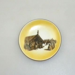 Vintage Small Plate By Brownie Downing - Maor Scene