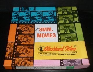 Lqqk Vintage Regular 8mm Blackhawk Films,  Buster Keaton,  One Week