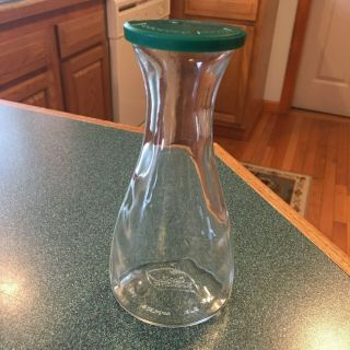 Vintage Good Seasons Vinegar Water Oil Glass Bottle With Lid Euc