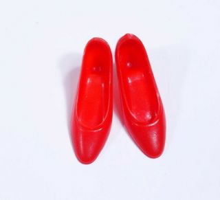 Htf Vintage Francie Dolls Red Soft Heels Shoes Japan 1day
