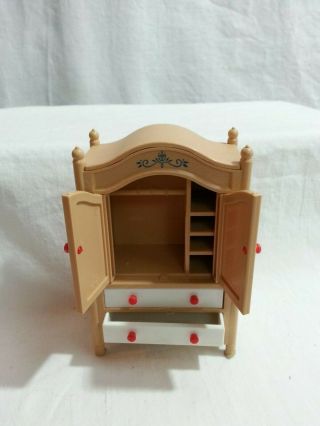 Tomy Doll House Furniture Bedroom Armoire Dress Japan