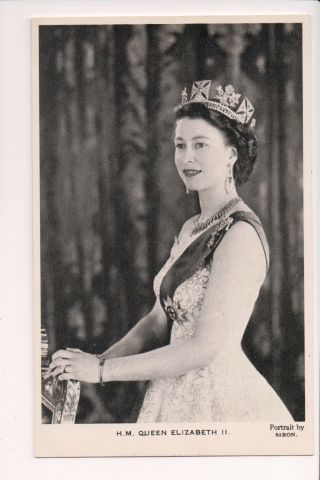 Vintage Postcard Queen Elisabeth Ii Of Great Britian