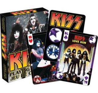 Kiss - Playing Cards - Official Deck - Vintage Band Photos - - Licensed