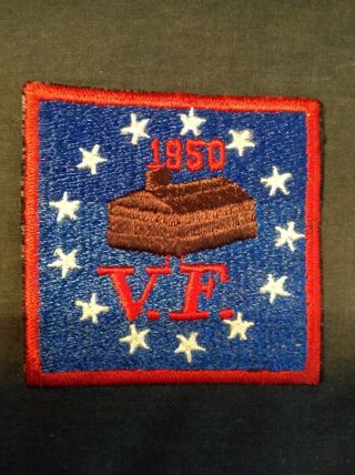 Vintage 1950 Bsa Boy Scouts Of America Valley Forge Patch Rare
