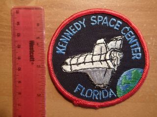 Vintage Patch - Embroidered - Kennedy Space Center,  Florida - Nasa Space Shuttle
