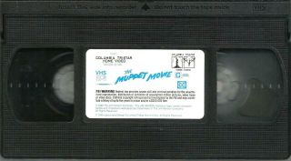 The Muppet Movie VHS 1999 Jim Henson Frank Oz Kermit Miss Piggy Fozzie Bear VTG 4
