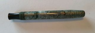 Very Rare Vintage Micro Mosaic Mentmore Imperial Fountain/cartridge Pen Body