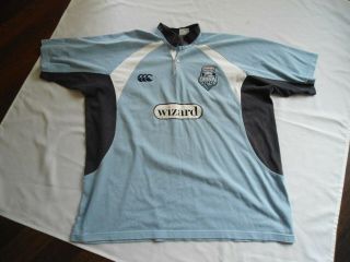 Vintage Nsw State Of Origin Blues Canterbury Rugby Jersey Shirt 3xl