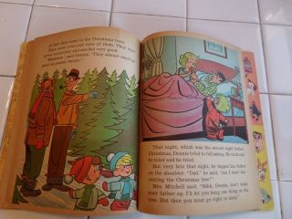 Dennis the Menace Waits For Santa Claus,  A Little Golden Book,  1961 (A ED;VINTAGE) 5