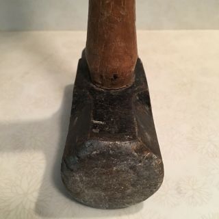 Vintage BELL SYSTEM 3 lb Sledge Hammer TRU - TEMPER Octagonal Head Lineman Tool 4