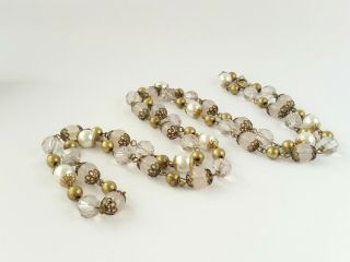 Vintage style wired bead necklace Art Deco flapper style Peaky Blinders 4