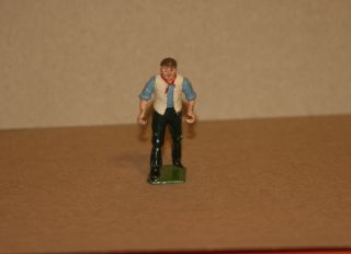 Vintage Britians Lead Toy Soldier - Farmer Buy 2 Figures,  Get 1 875