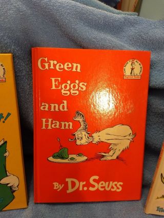 5 Vtg Dr Suess,  Bright & Early Books by Berenstain LeSieg PD Eastman 3