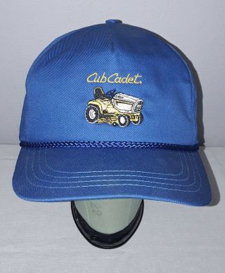 Vintage Ih International Harvester Cub Cadet Lawn Garden Tractor Trucker Hat