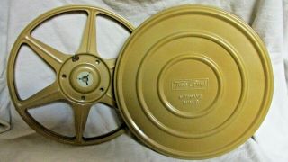 Vintage Compco Two Guys Automatic Dual 8 Movie Reel In Container