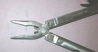 Vintage LEATHERMAN Multi Tool with Leather Case (Portland,  OR) 2