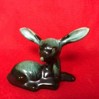 Blue Mountain Pottery Bmp Canada Vintage Deer Doe Fawn Figurine 3 1/2 " High