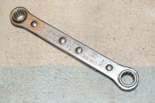 Otc Owatonna Rb - 810 Ratcheting Box Wrench 1/4 X 5/16 Inch 12 Point Vintage Usa