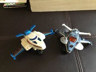 Vintage Shogun Style Anime Friction Space Ships
