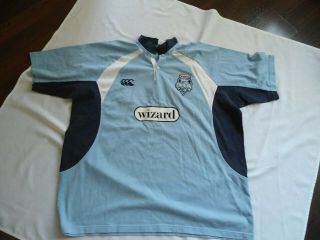 Vintage Canterbury Nsw State Of Origin Blues Rugby Jersey Shirt 3xl