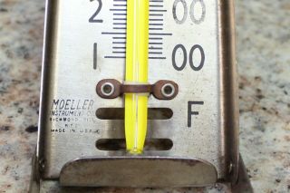 VINTAGE MOELLER INSTRUMENT CO.  OVEN THERMOMETER 100 - 600 DEGREES 4