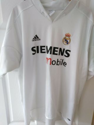 Real Madrid Vintage Home Shirt,  Adidas Xxl