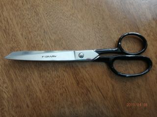 Fiskars Vintage Sewing Scissors Shears,  8 ",  Made In Italy