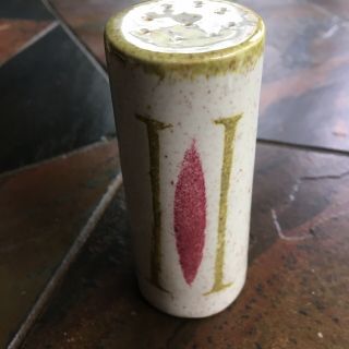Vintage Red Wing Pepe Salt Shaker W/o Stopper