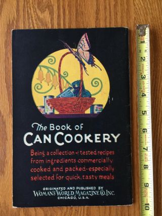 Vintage_1928_cookbook_the Book Of Can Cookery_collectible_a Must Have