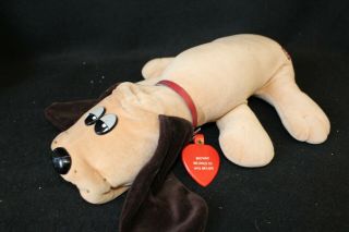 Vintage 1980’s Pound Puppies 18” Plush Brown Puppy Dog