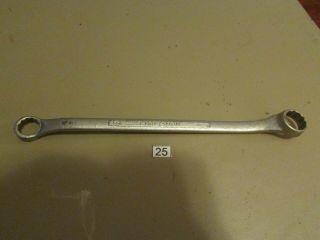 Vintage Craftsman 3/4 " X 7/8 " =v= Double Box End Wrench Usa Made Tool