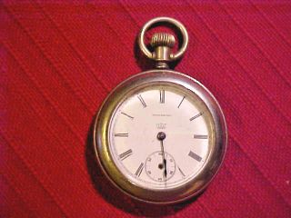 Waterbury Vintage Waterbury Pocket Watch Dial And Partial Case