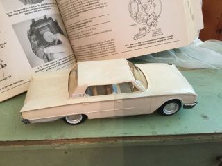 Vintage Plastic Dealer 1960 Ford Galaxie Promo Car