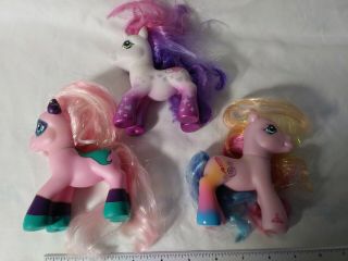 Vintage My Little Pony 2007 Hasbro 3 Total Have Alot More In My Store